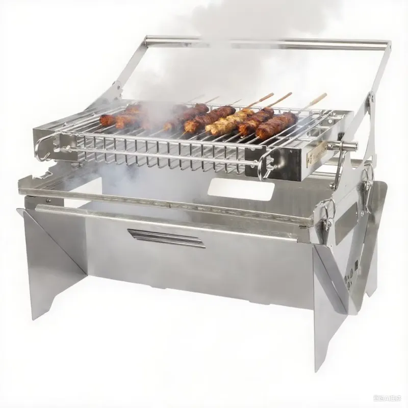 Outdoor Camping Fire Pit - Custom Foldable Portable Campfire Fire Pit