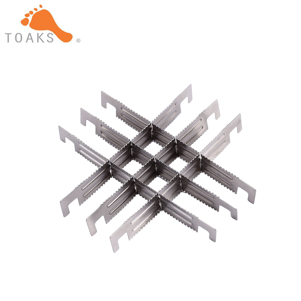 Outdoor Camping Outlet - 2/4/6pcs TOAKS Outdoor Titanium Wood Stove
