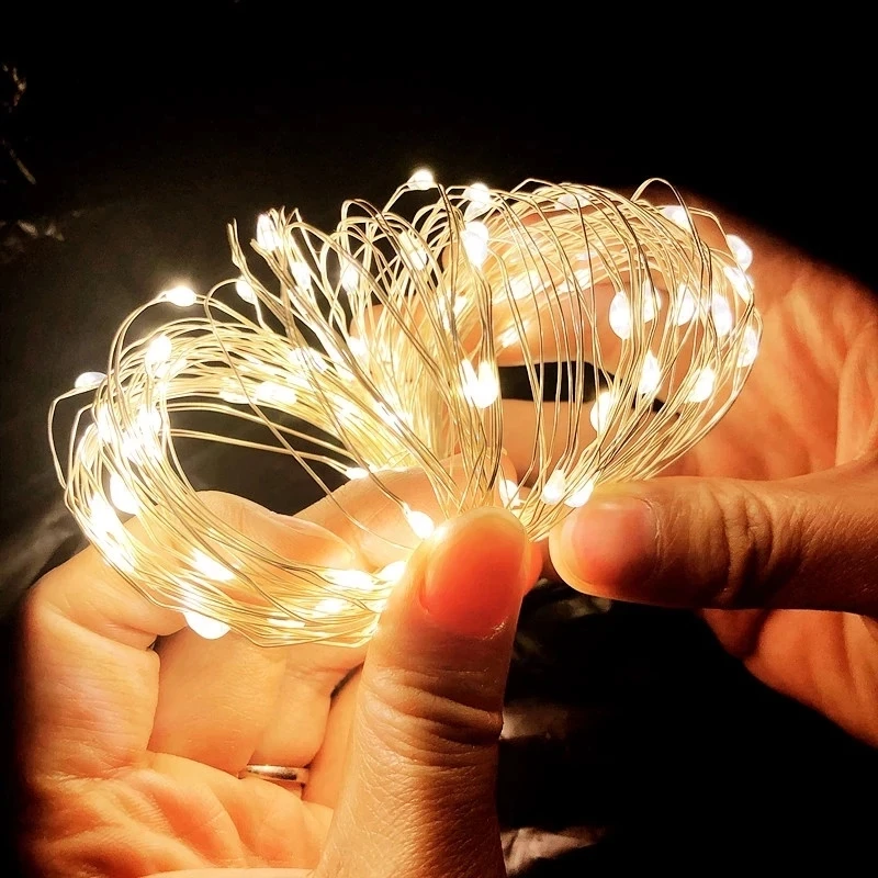 Outdoor Camping Lights String - Copper Wire USB LED String Lights
