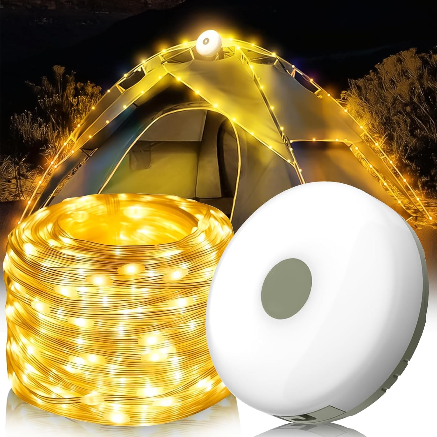 Outdoor Camping Lights String - Outdoor Camping Light USB Rechargeable Waterproof