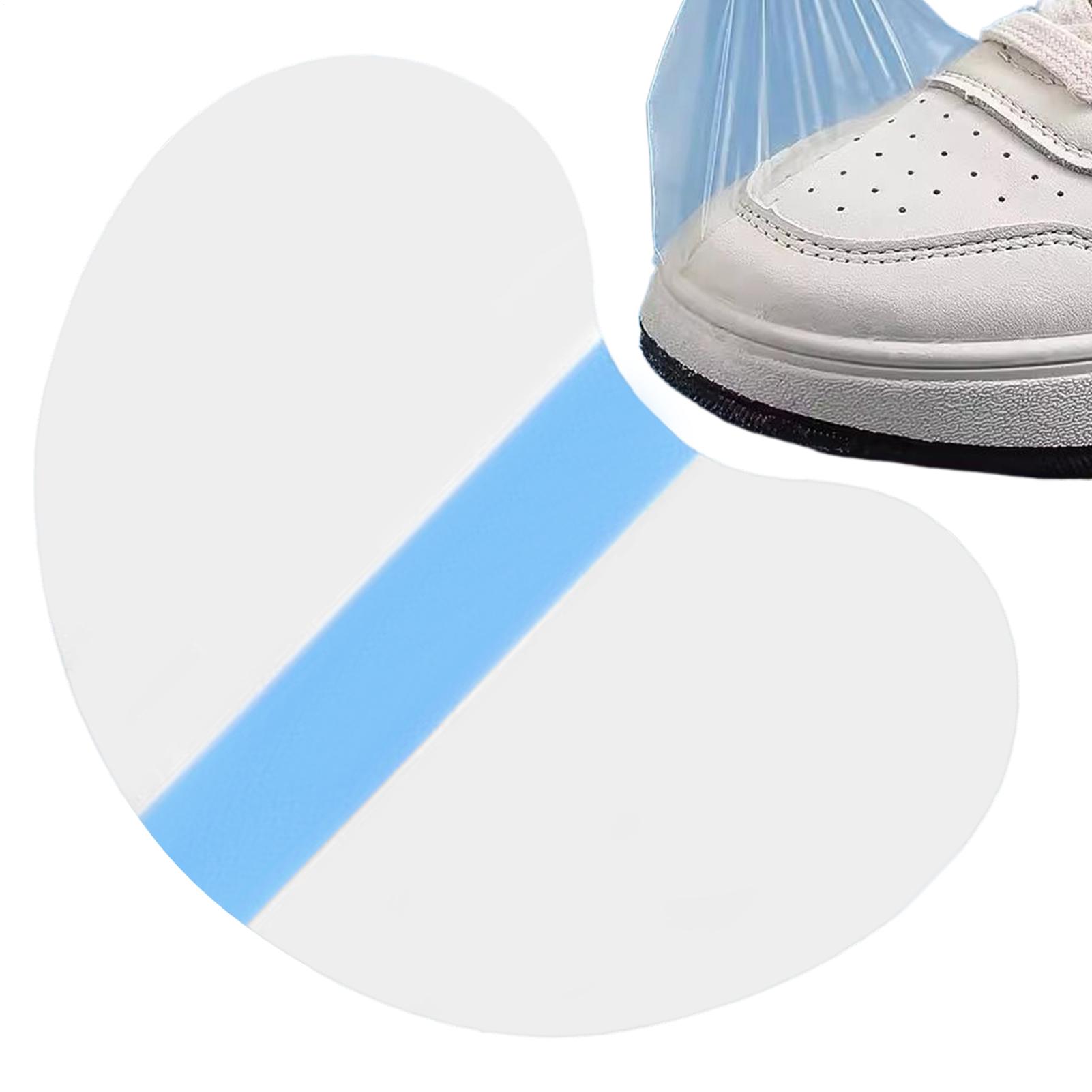 Outdoor Camping For Kids - 30Pcs Shoe Toe Rain Stickers Clear