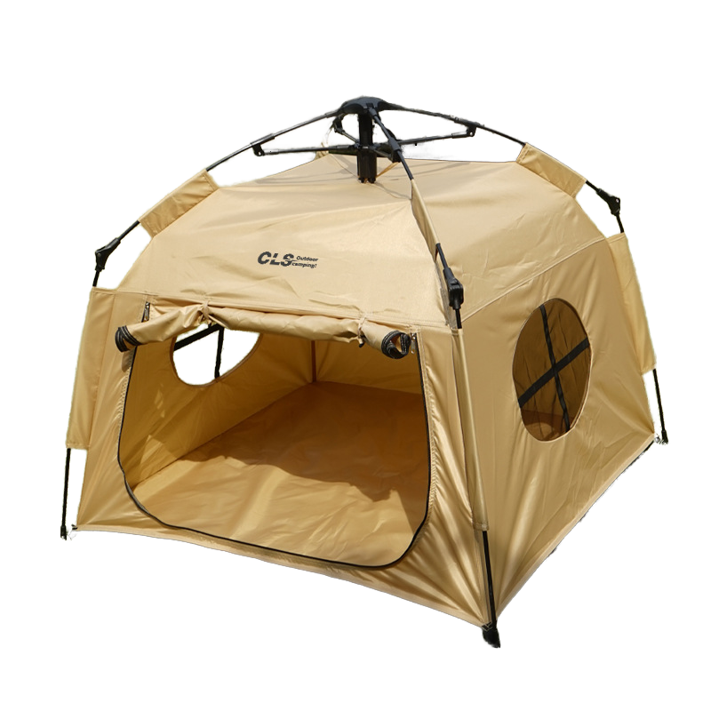 Outdoor Camping Dog Kennel - STLFCLS Oxford Double Layer 2000-3000mm Waterproof