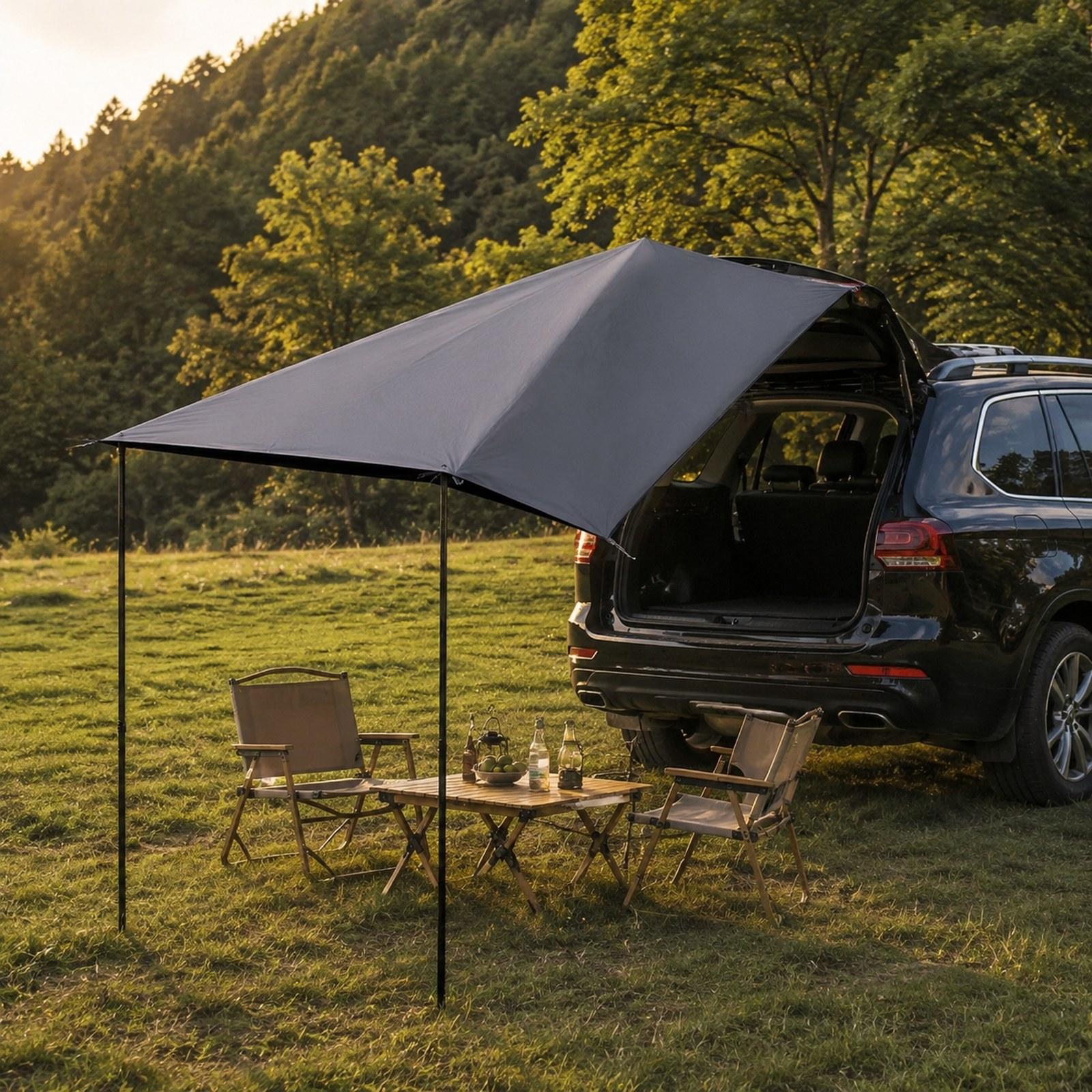 Outdoor Camping Van Tent - Camping Awning for Car Sun Protection