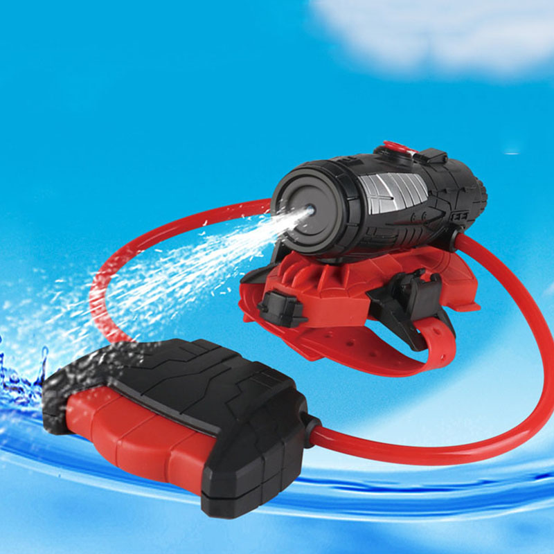 Outdoor Camping Games For Kids - Water Gun Spider Launcher Wrist Shooting