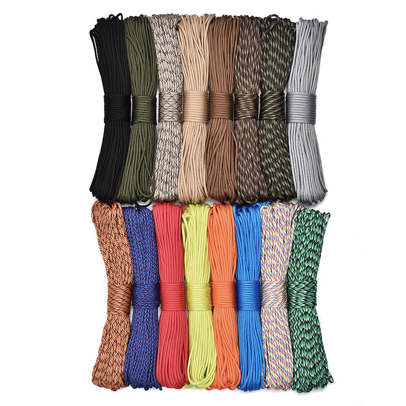 Outdoor Camping Lights String - Standard Dia.4mm 9 stand Cores Paracord