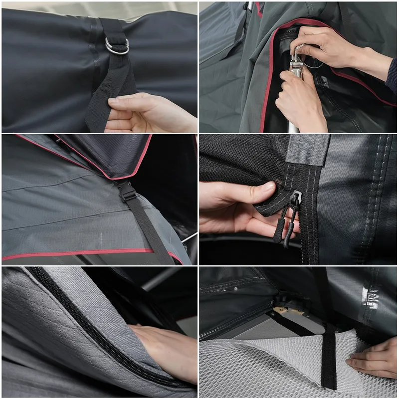 Outdoor Camping Van Tent - Auto Accessories Complete Durable 4‑Season Roof