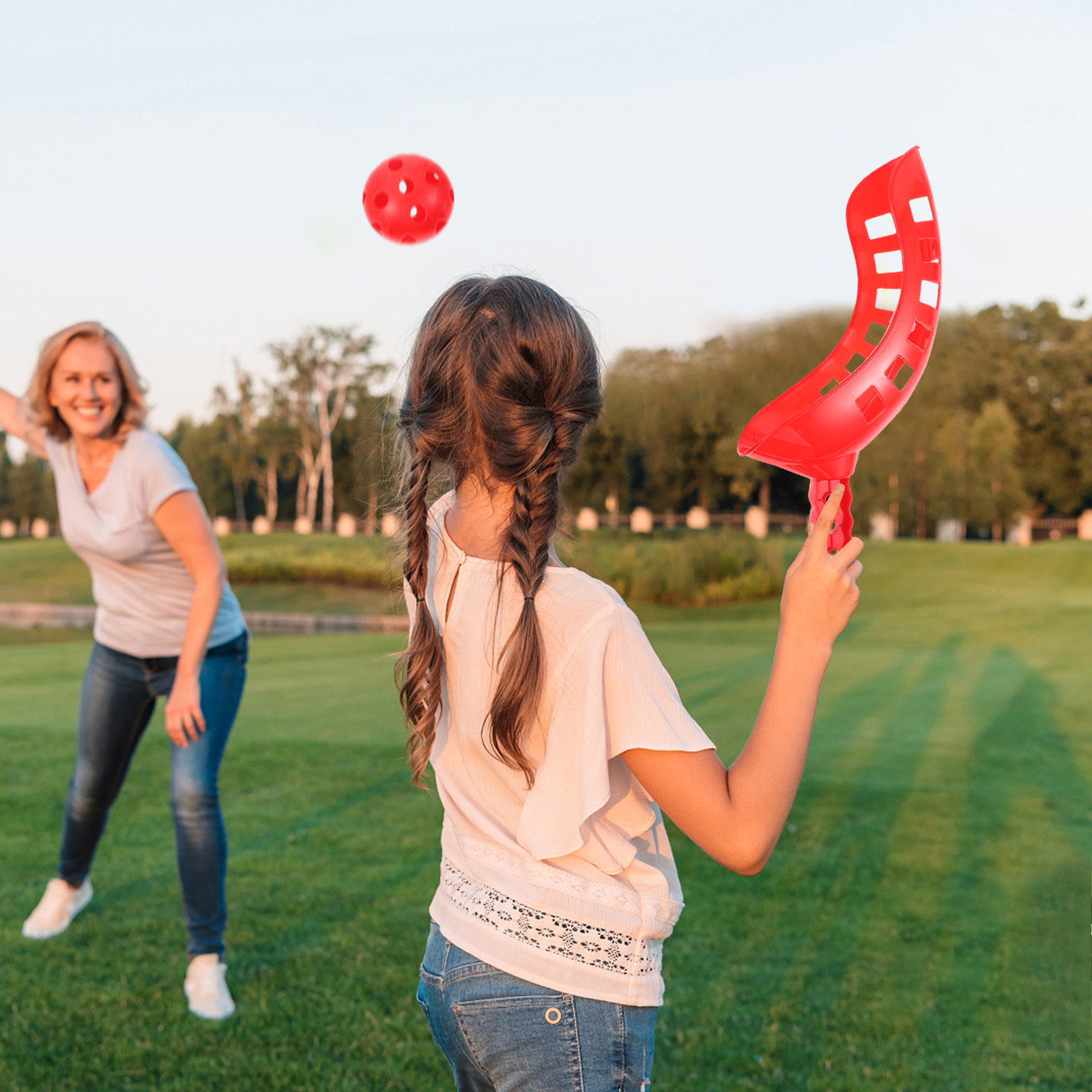 1Set Scoop Ball Catch Game Lau - Outdoor Camping For Kids review and price