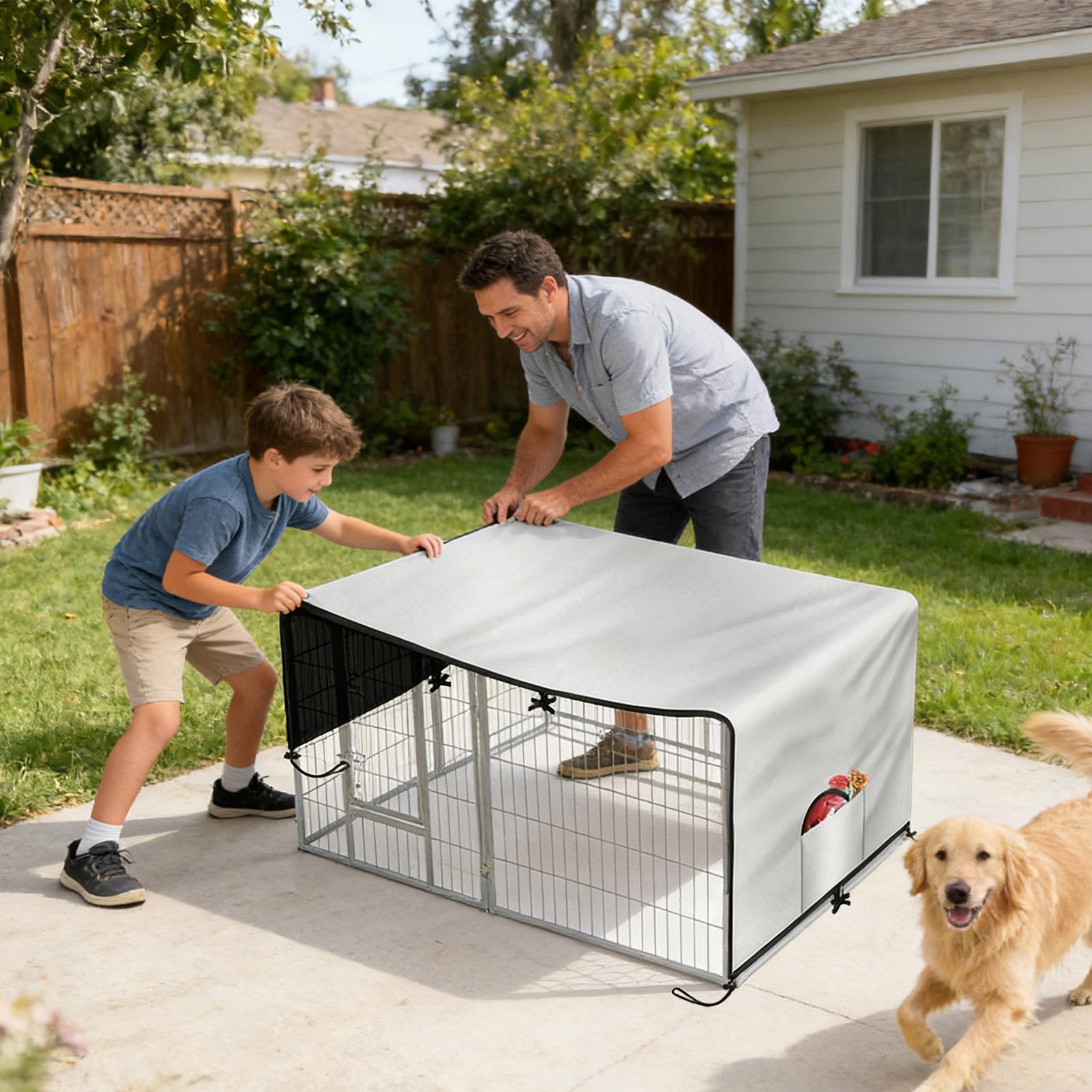 Crate Cover 210D Oxford Privac - Outdoor Camping Dog Kennel review and price