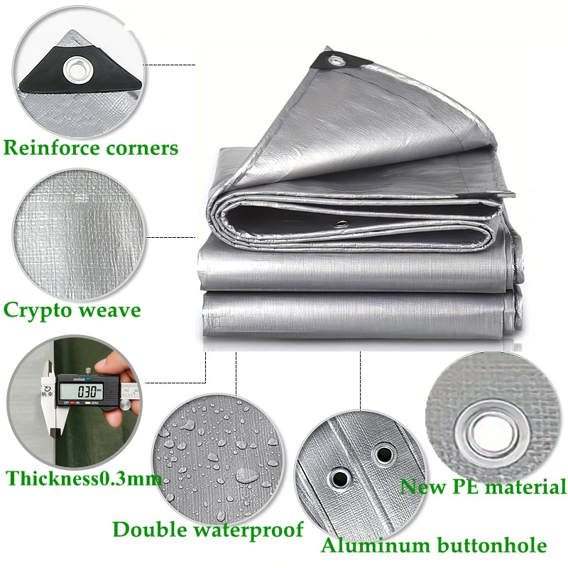 Large Tarp 3mx5 6 8 4x4 5 6 8  - Outdoor Camping Automatic Quick Opening Tent review and price