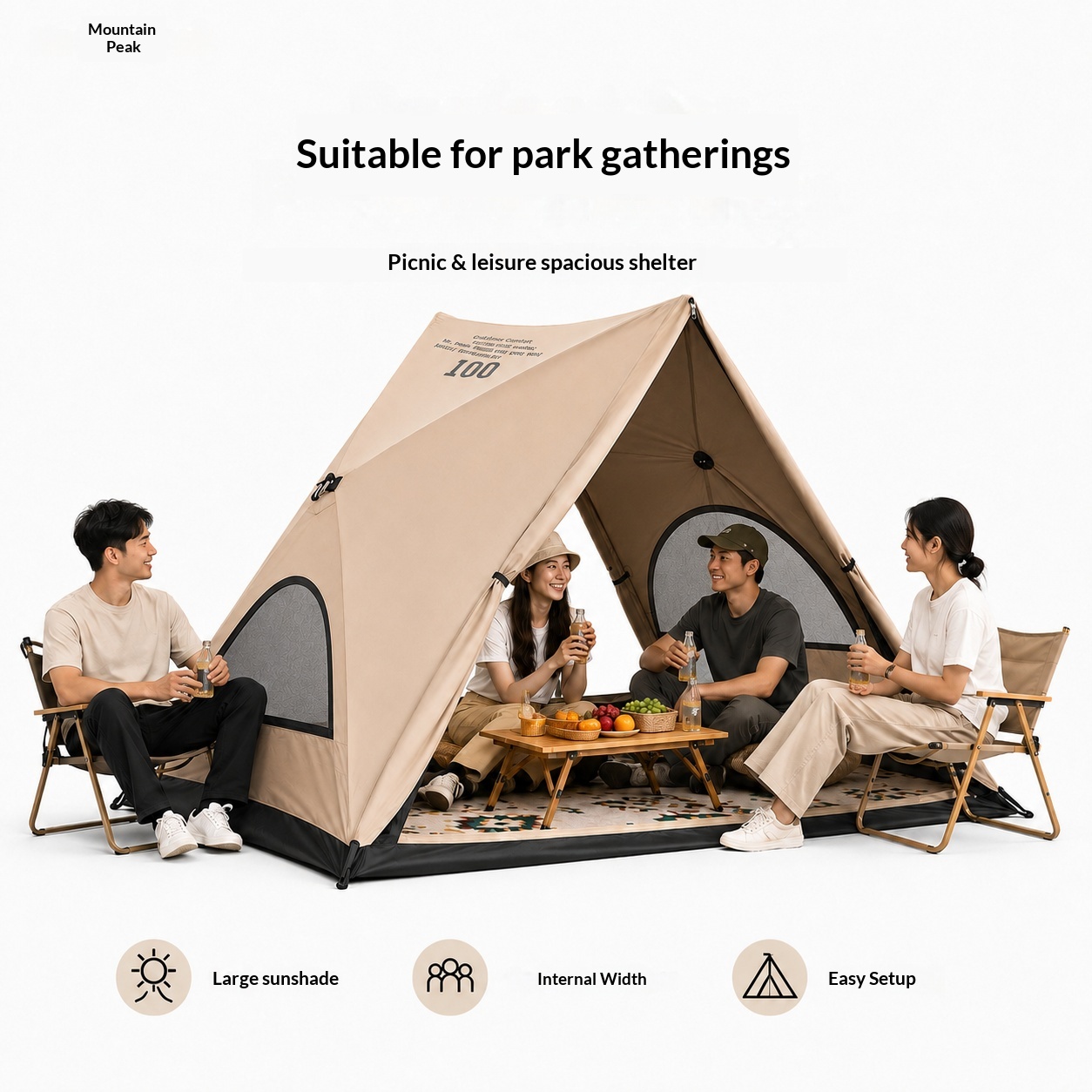 Automatic Triangular Tent, Out - Outdoor Camping Automatic Quick Opening Tent review and price