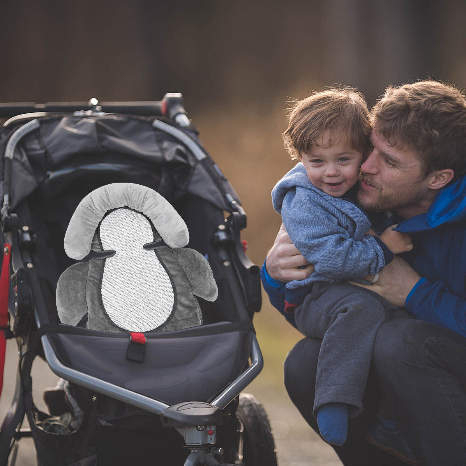 Cartoon Baby Stroller Cushion  - Outdoor Camping Winter review and price