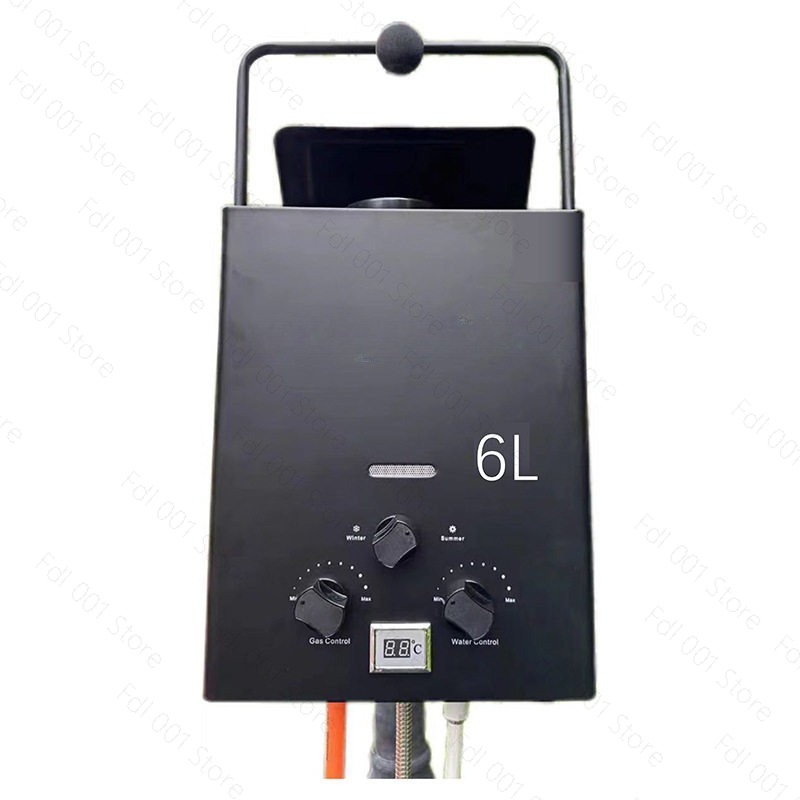 6L Portable Tankless Gas Water - Outdoor Camping Water Heater review and price