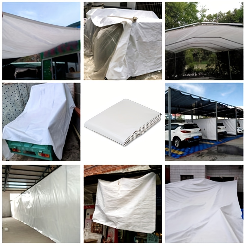Large Custom Tarpaulin White 3 - Outdoor Camping Automatic Quick Opening Tent review and price