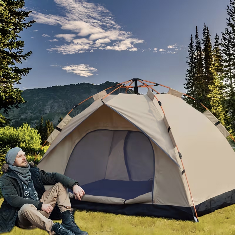 Outdoor automatic quick-openin - Outdoor Camping Automatic Quick Opening Tent review and price