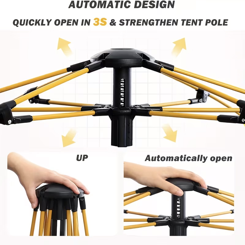Outdoor automatic quick-openin - Outdoor Camping Automatic Quick Opening Tent review and price