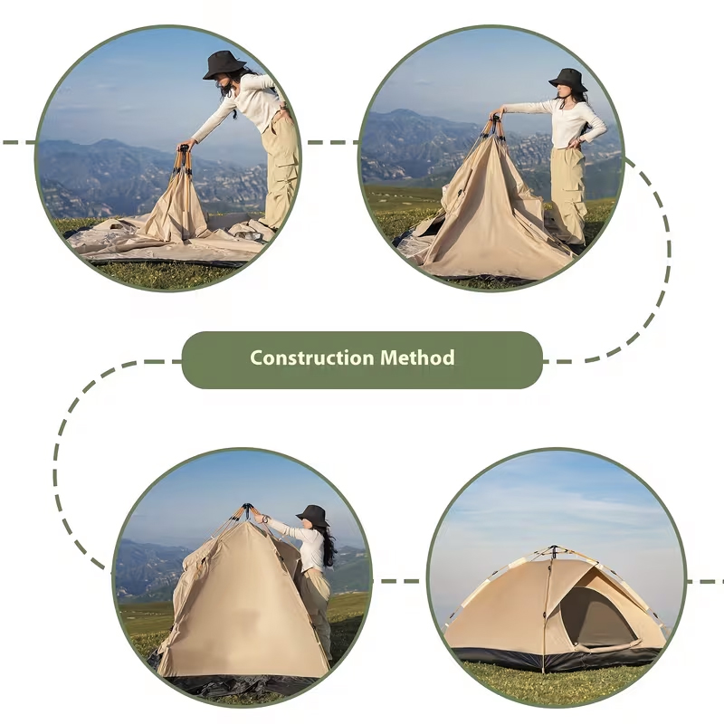 Outdoor automatic quick-openin - Outdoor Camping Automatic Quick Opening Tent review and price