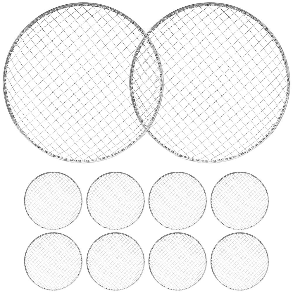 10Pcs Bbq Grill Mesh Fire Pit  - Outdoor Camping Fire Pit review and price