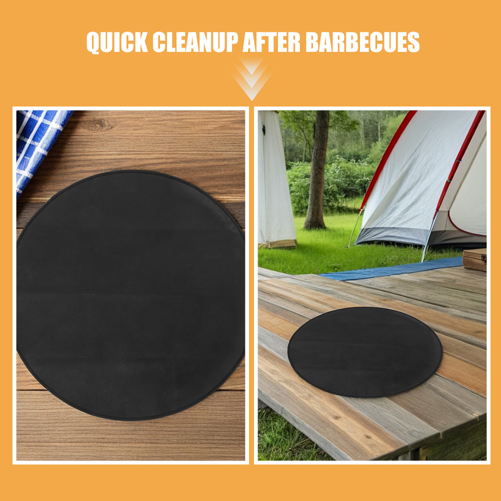 Fireproof Round Bbq Mat 24 Inc - Outdoor Camping Fire Pit review and price