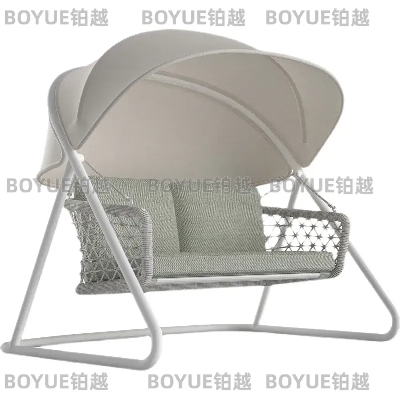 Blue Waterproof Outdoor Swing  - Outdoor Camping Rocking Chair review and price