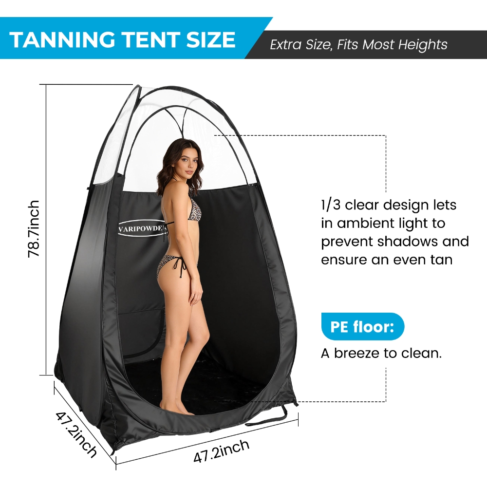 Black Spray Tanning Tent Porta - Outdoor Camping Automatic Quick Opening Tent review and price