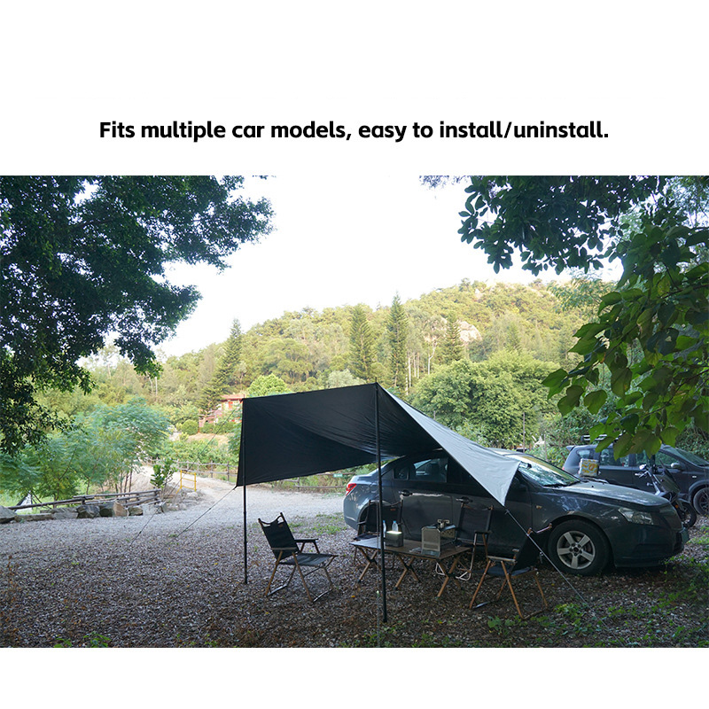 Bat Shape Car side Awning Blac - Outdoor Camping Van Tent review and price