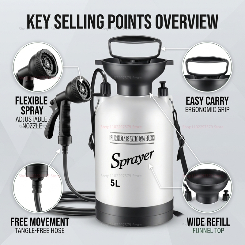 5L Portable Camping Shower Man - Outdoor Camping Water Heater review and price
