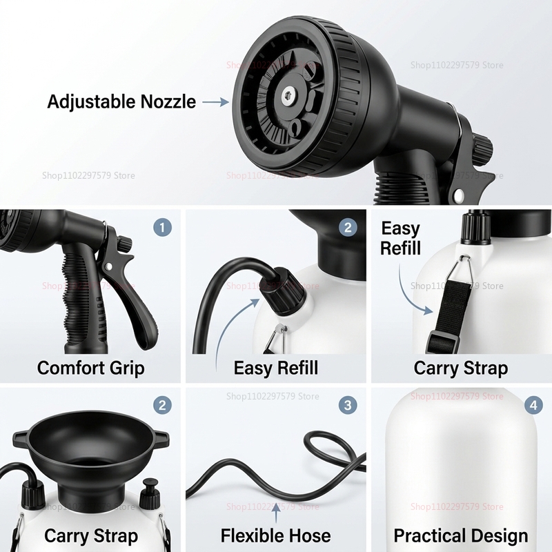 5L Portable Camping Shower Man - Outdoor Camping Water Heater review and price