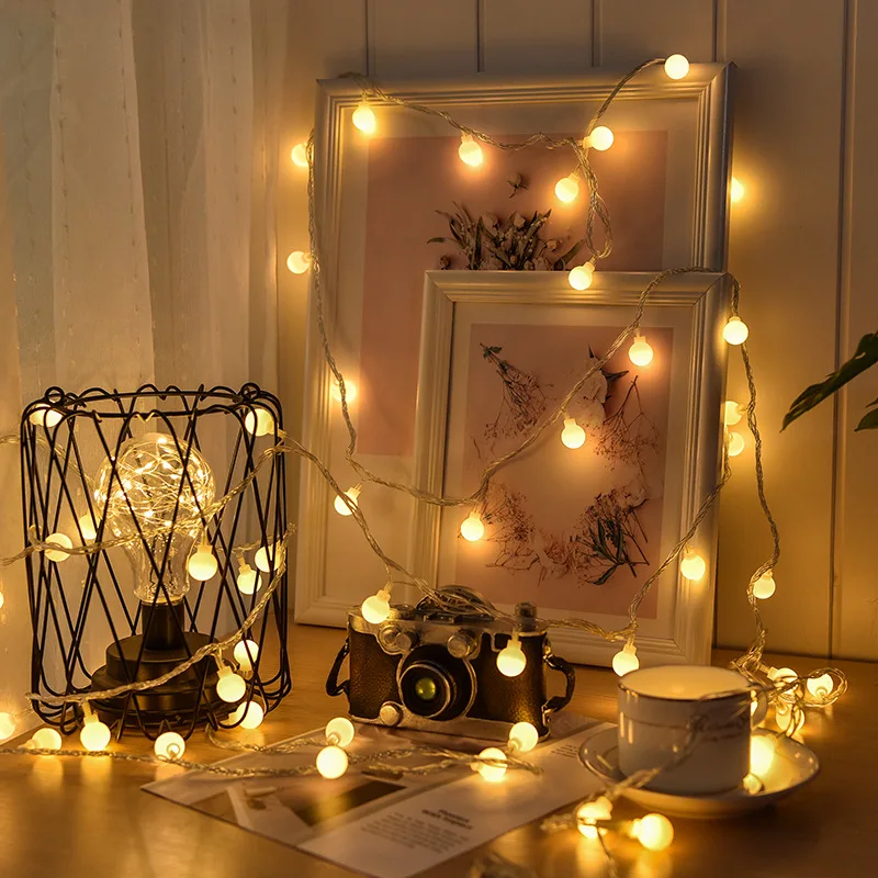 10M USB/Battery Power Ball LED - Outdoor Camping Lights String review and price
