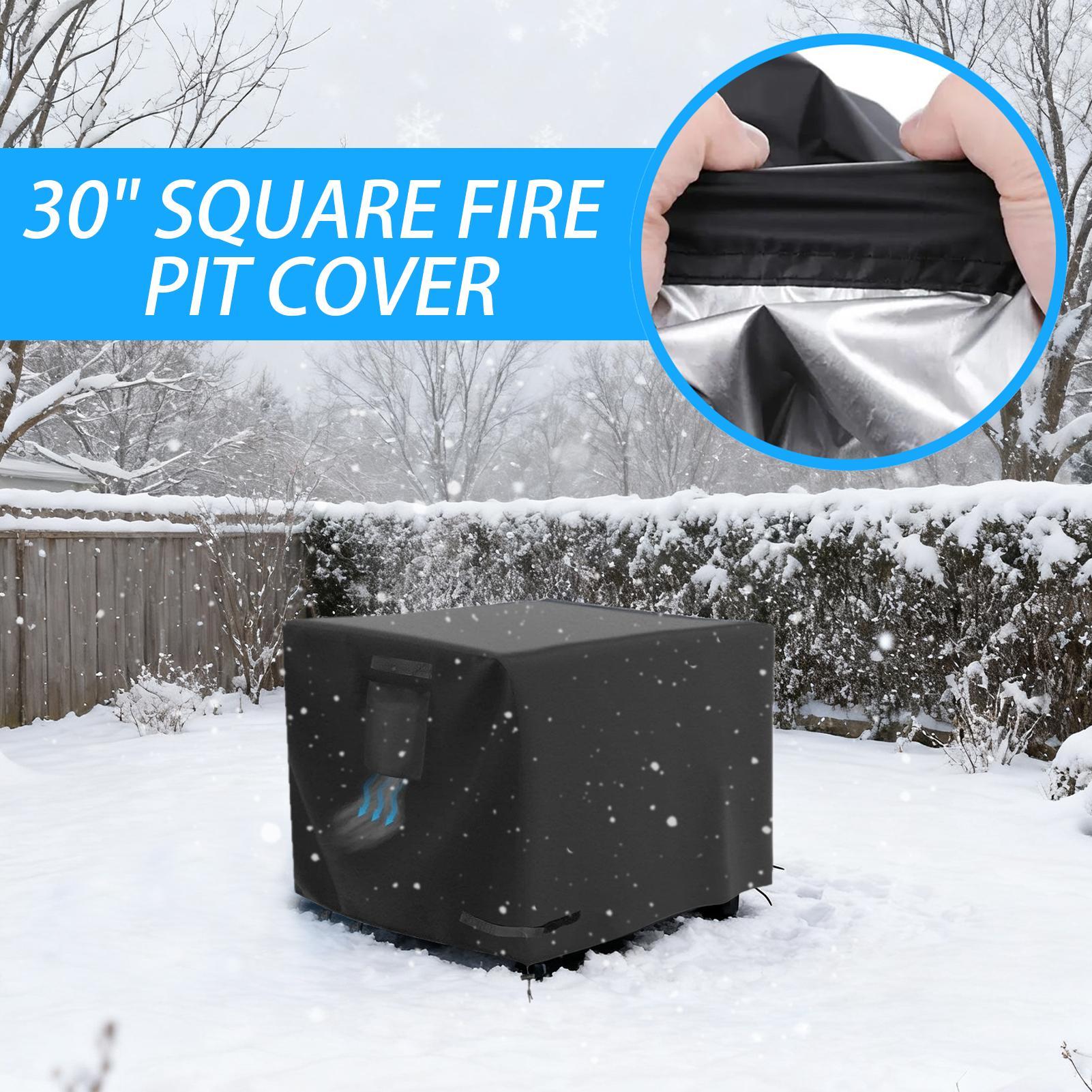 Fire Pit Cover Square 30 Inch  - Outdoor Camping Fire Pit review and price