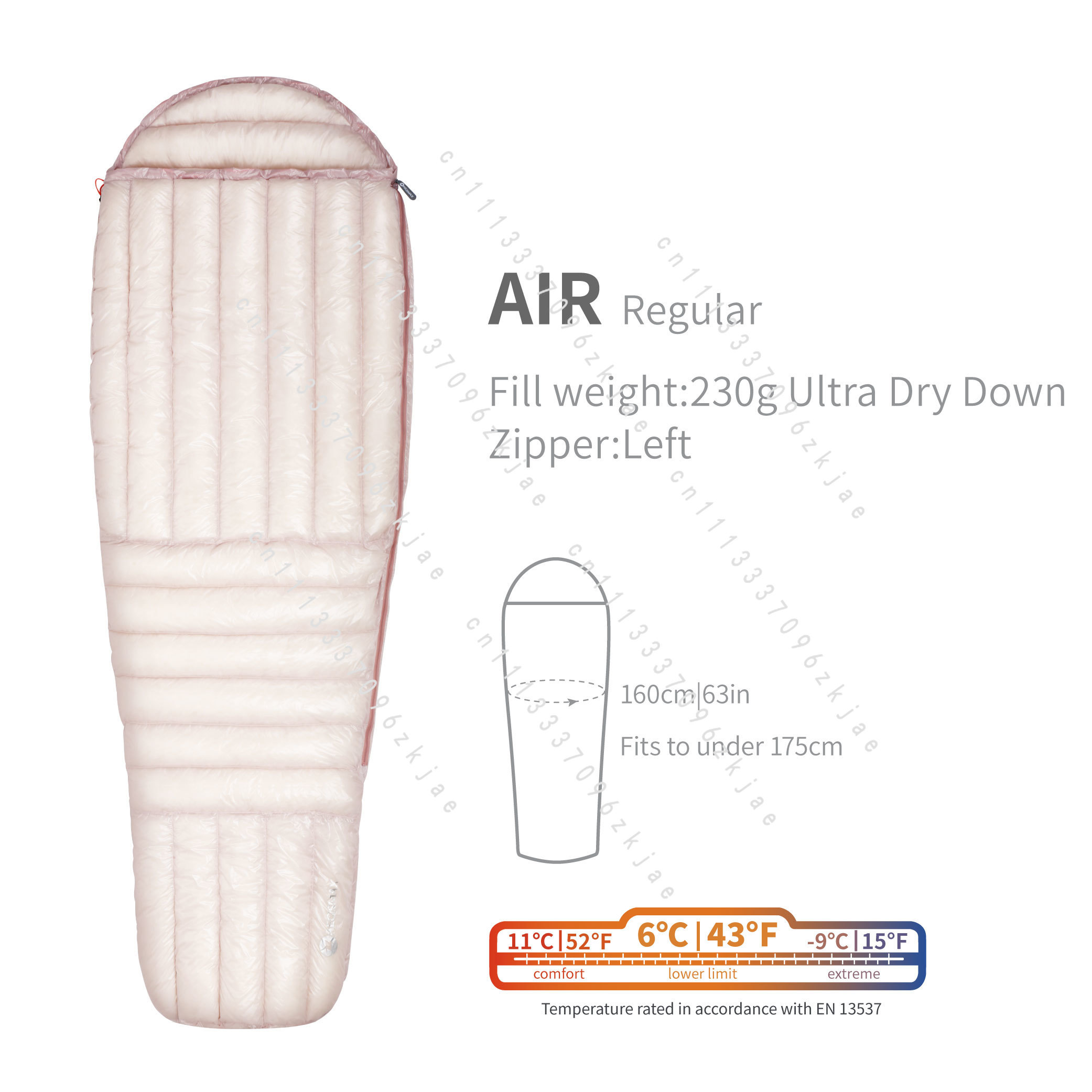 AIR 10D 800FP Ultra Dry Down S - Outdoor Camping Sleeping Bag review and price
