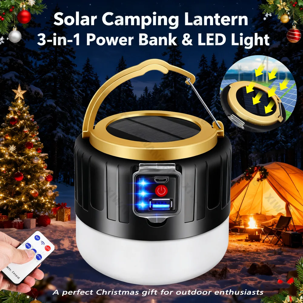 All-in-1 Solar Camping Lantern - Outdoor Camping Light Ideas review and price