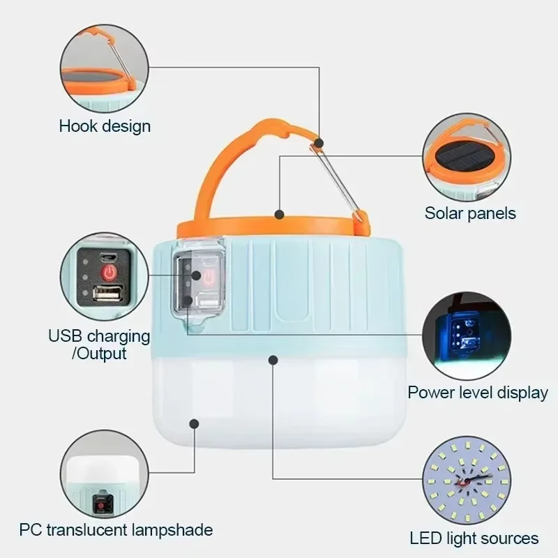 All-in-1 Solar Camping Lantern - Outdoor Camping Light Ideas review and price