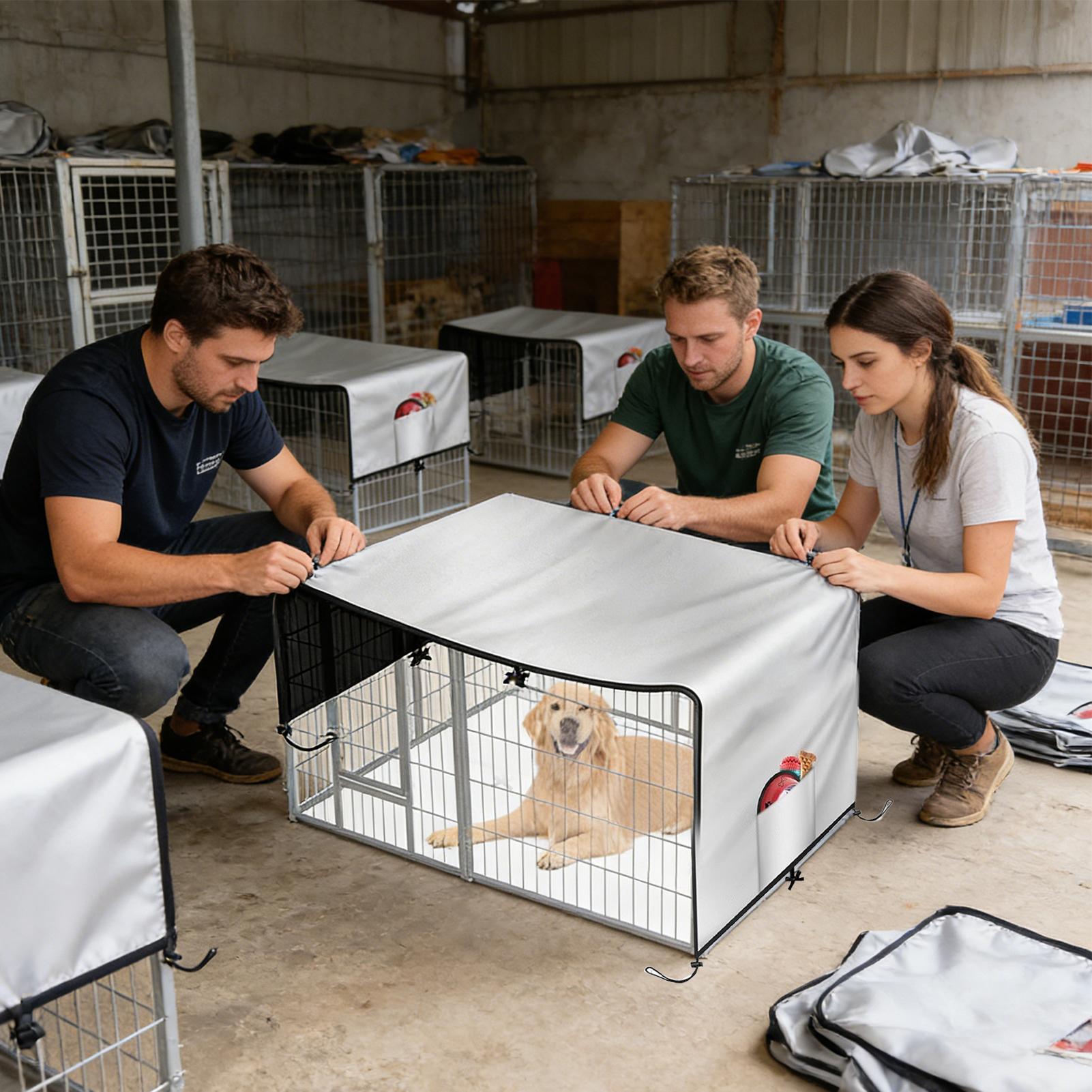 Dog Crate Cover 210D Oxford Pr - Outdoor Camping Dog Kennel review and price