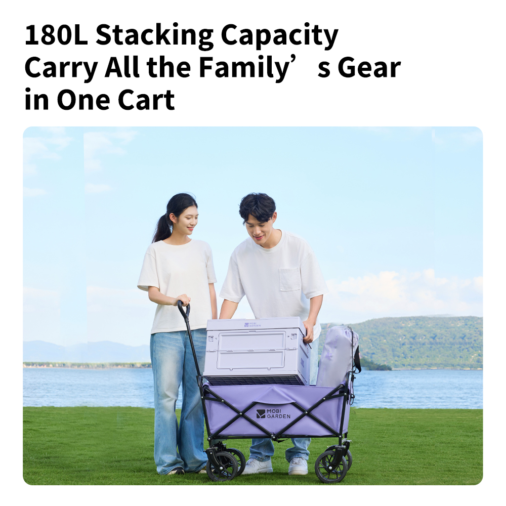 Mobi Garden Foldable Four-Whee - Outdoor Camping Folding Table review and price