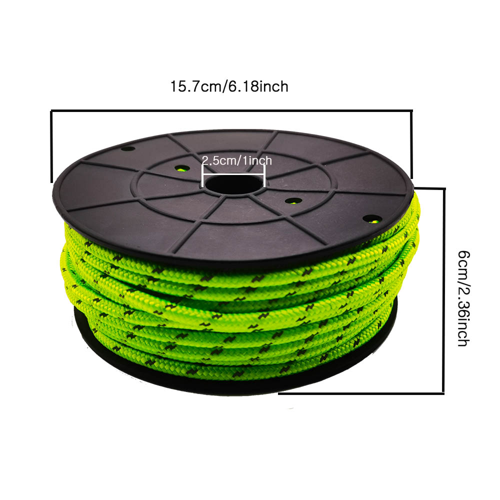 30M Reflective Paracord 6mm Pa - Outdoor Camping Lights String review and price