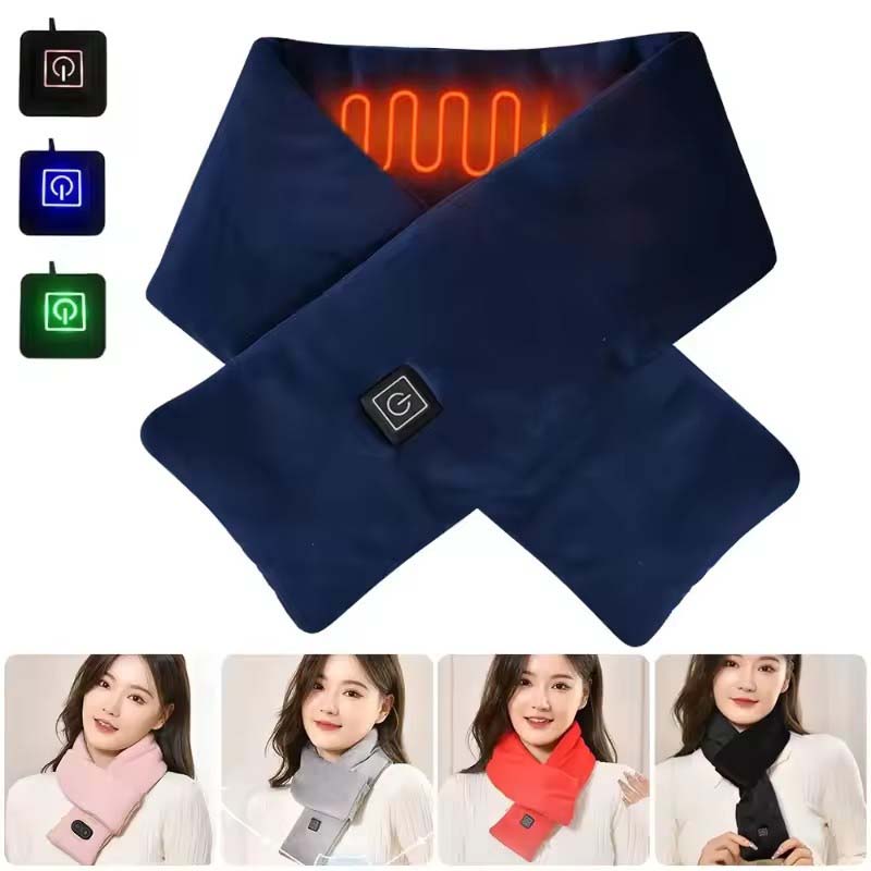USB Women Men Heating Scarf Te - Outdoor Camping Winter review and price