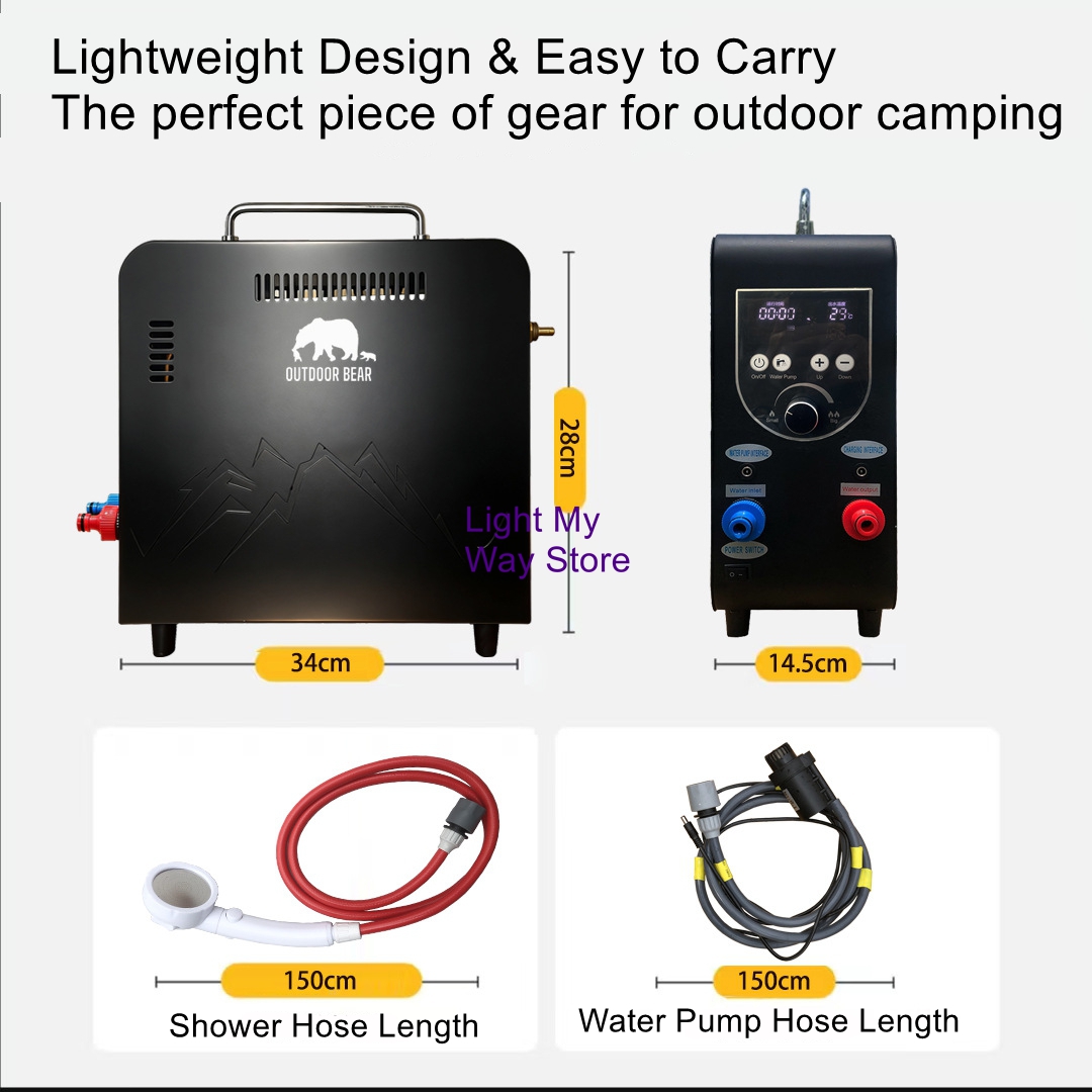 Outdoor Portable Gas Water Hea - Outdoor Camping Water Heater review and price