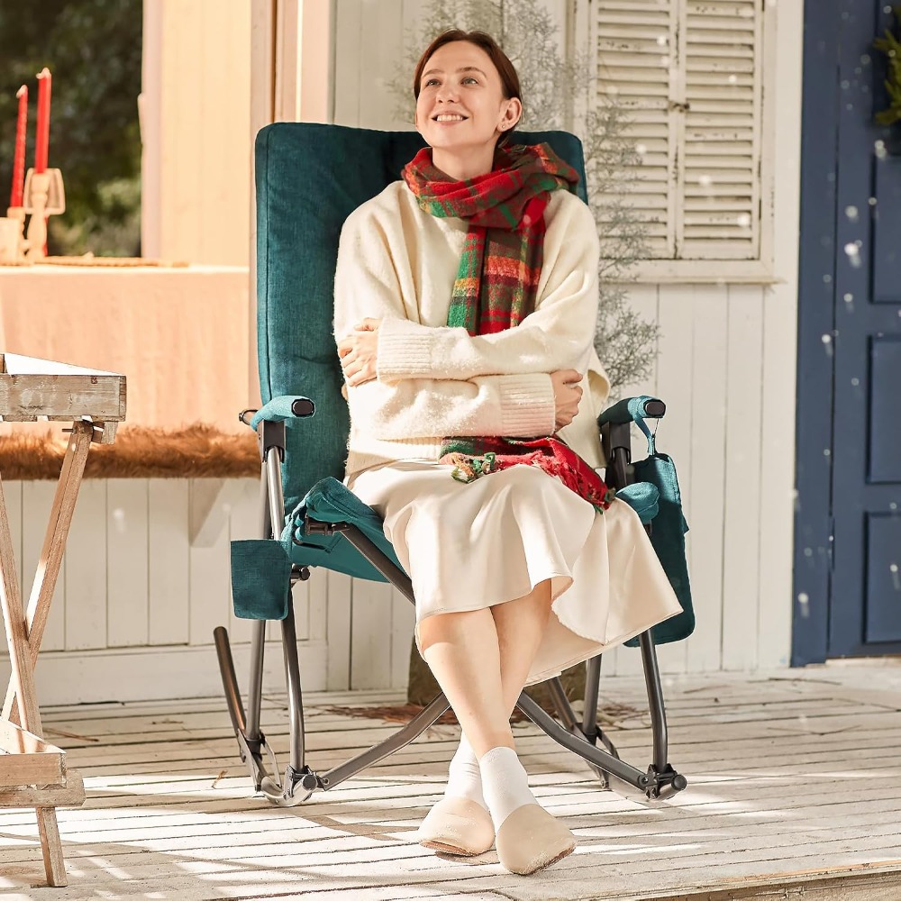 Oversized Folding Rocking Camp - Outdoor Camping Rocking Chair review and price
