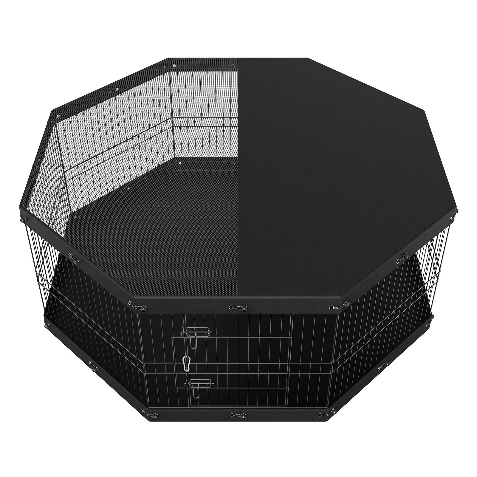Dog Playpen, 8 Panels Foldable - Outdoor Camping Dog Kennel review and price