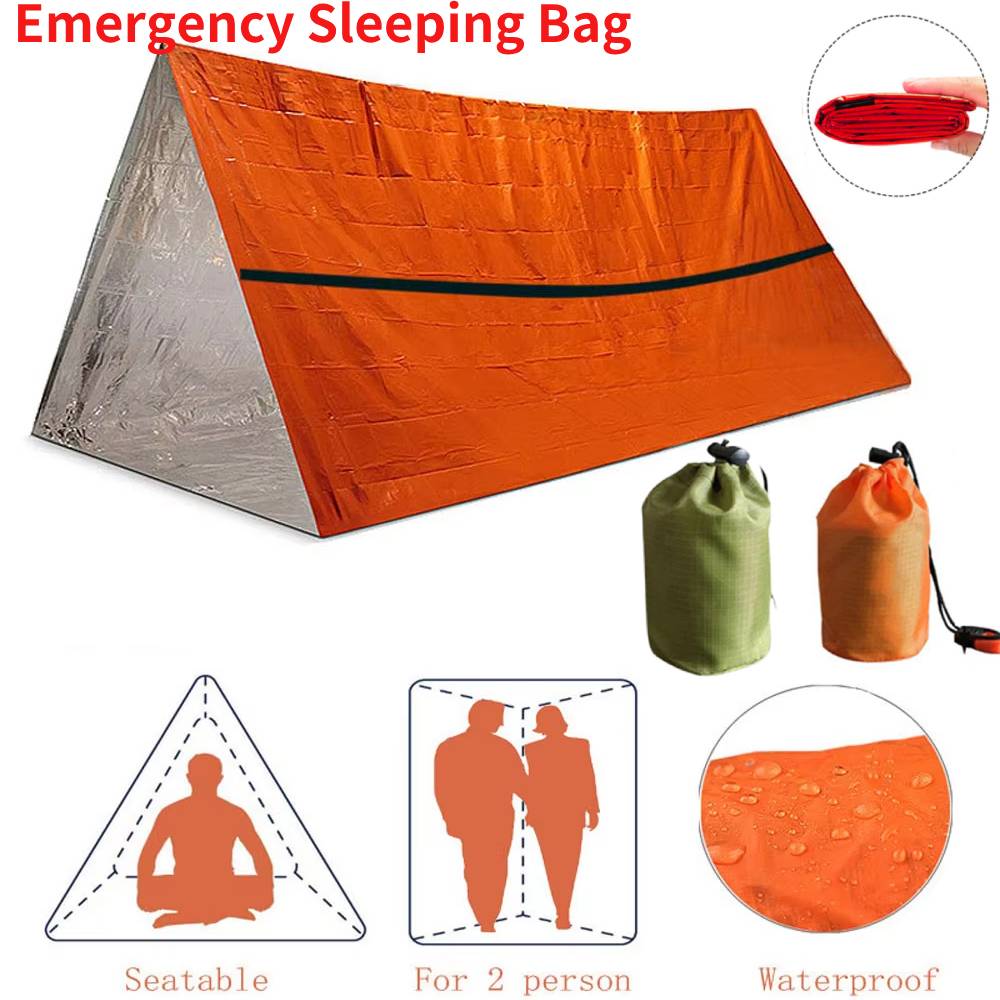 Portable Waterproof Emergency  - Outdoor Camping Sleeping Bag review and price