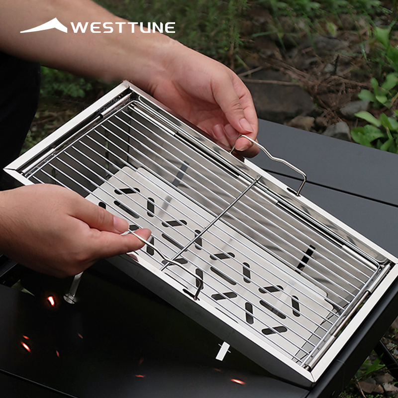 WESTTUNE IGT Barbecue Grill Fo - Outdoor Camping Fire Pit review and price