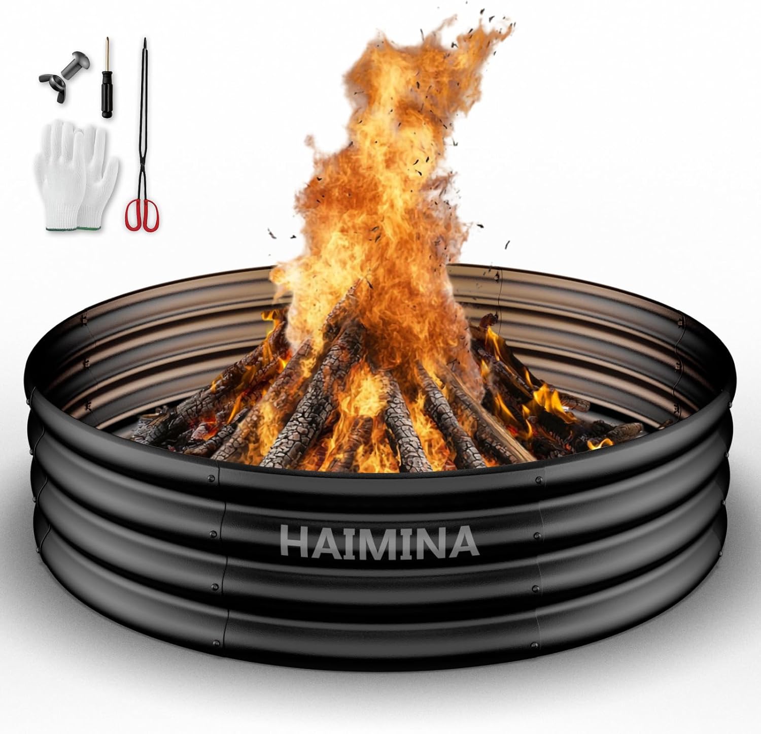 36 Inch Heavy Duty Fire Pit Ri - Outdoor Camping Fire Pit review and price