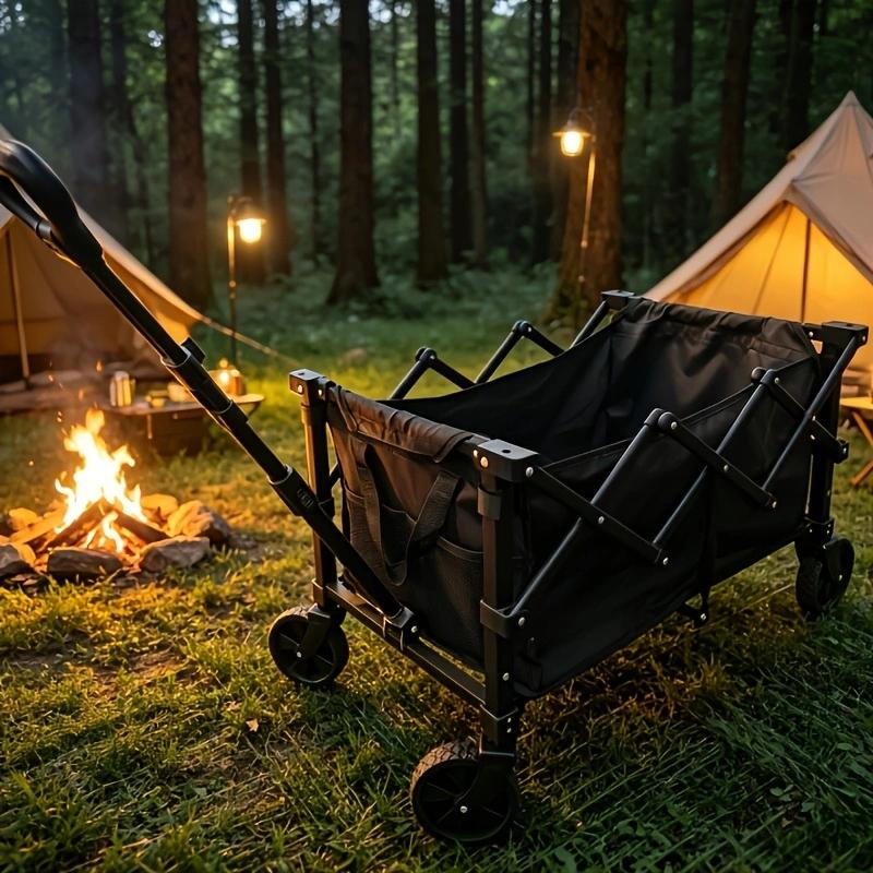Heavy Duty Foldable Wagon Cart - Outdoor Camping Shop review and price