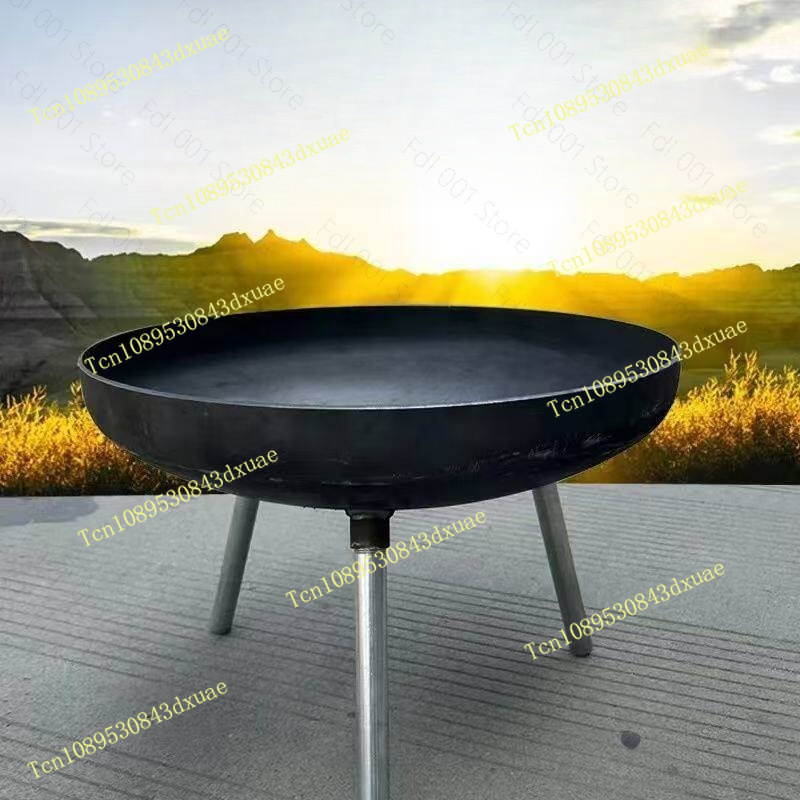 80cm Large Cast Iron Fire Pit  - Outdoor Camping Fire Pit review and price