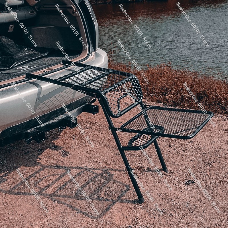 Outdoor Folding Ladder and Tab - Outdoor Camping Folding Table review and price