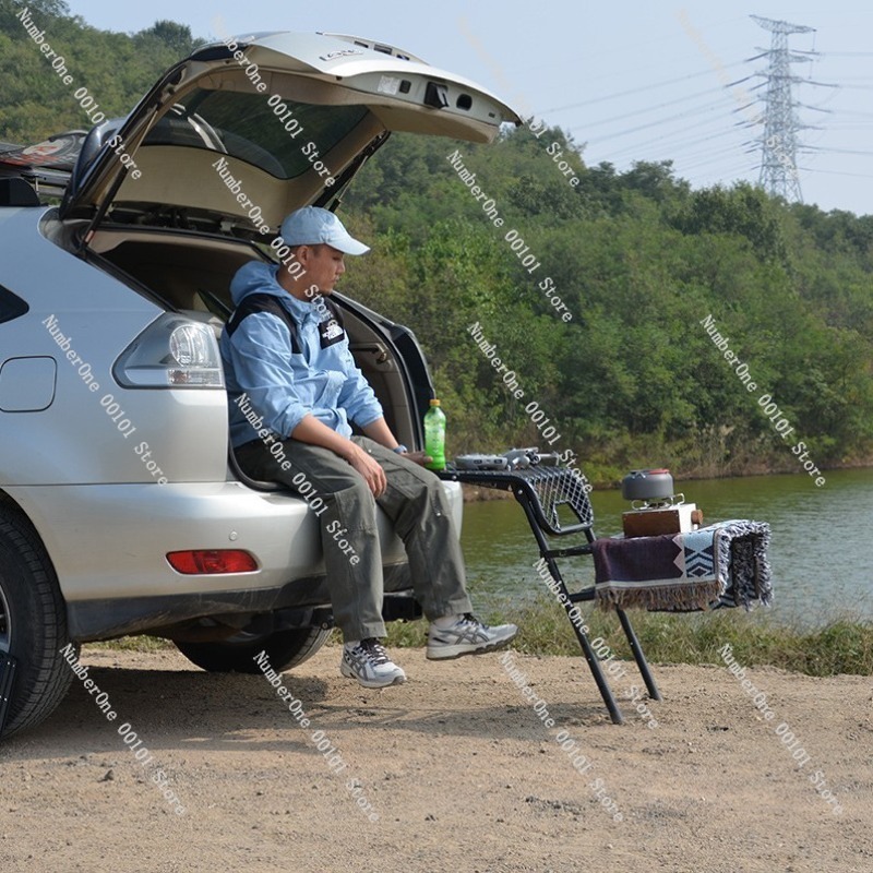 Outdoor Folding Ladder and Tab - Outdoor Camping Folding Table review and price