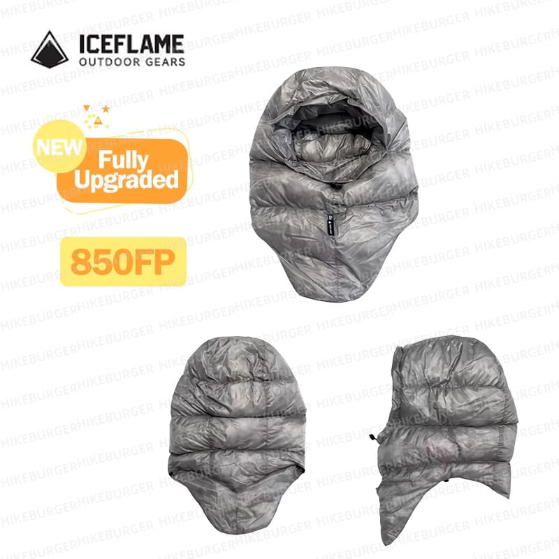 ICE FLAME Down Hood Outdoor Ca - Outdoor Camping Sleeping Bag review and price