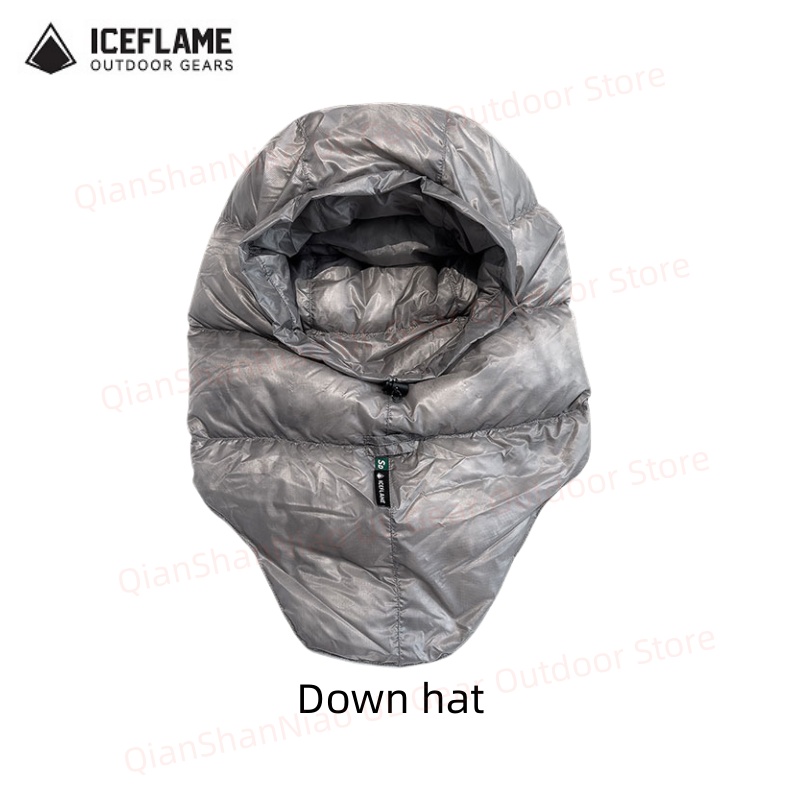ICE FLAME Down Hood Outdoor Ca - Outdoor Camping Sleeping Bag review and price