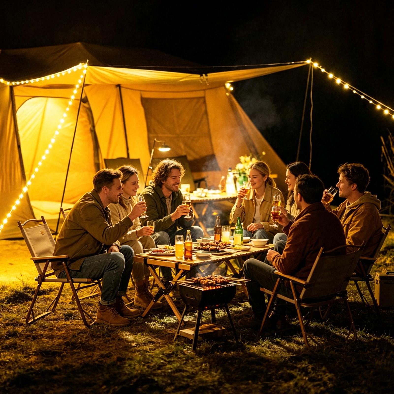 Retractable Camping String Lig - Outdoor Camping Lights String review and price