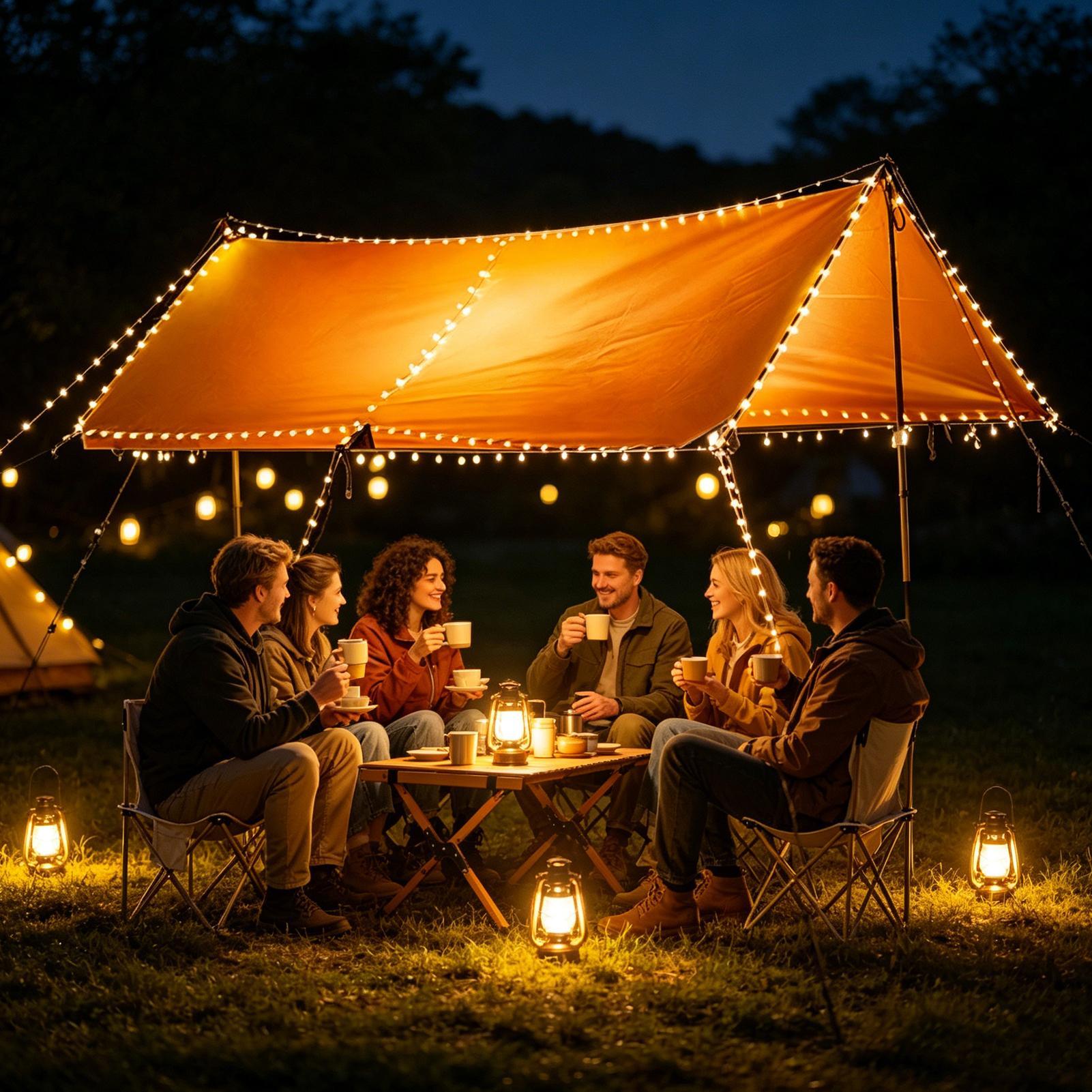 Retractable Camping String Lig - Outdoor Camping Lights String review and price